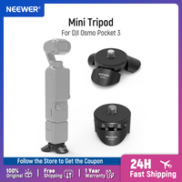 NEEWER Mini Tripod Small Desktop Gimbal Camera Holder Mount Stand with 1/4" Screw Compatible with DJI Osmo Pocket 3