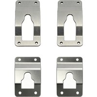 Rear Trunk Luggage Case Installation Parts Universal Motorcycle Top Case Base Plate Quick Release Mount Slot Tail Side Box