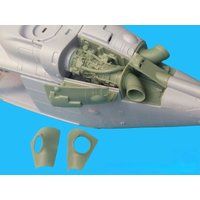1/48 Scale Die Cast Resin Figure Model Assembly Kit Aircraft Conversion Parts Unpainted Lynx AH-7 Engine