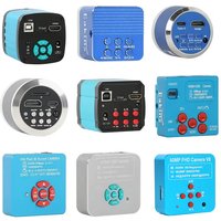 55MP 48MP 24MP 60FPS 4K HDMI USB Type C Video Microscope Camera C MOUNT Microscopio Lab Phone Tablet BGA IC Soldering Repair