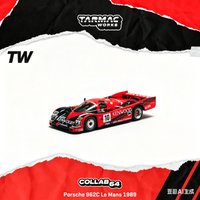 TW 1:64 962C Le Mans 1989 # 10 Le Mans racing alloy car model, simulation static ornament, adult collectibles, boys' toys.
