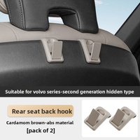 For Volvo XC60 S60 V60 XC90 S90 V90 ABS Car Seat Hook Stowing Rear Seat Headrest Hook Storage Hanger Hanging Hooks Accessories