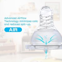 NEW Anti-Colic Silicone Bottle Nipples Medium Flow Breast-Like Bottle Nipple Food Grade Silicone Bottles Teats Supplies