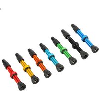 AliExpress NONE 2pcs/bag Bicycle Bike Tubeless Presta Valves Stems Aluminium Alloy 40mm 44mm 48mm 60mm 80mm with Valve Core Removal Tool