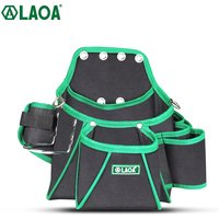 LAOA Multifunctional Woodworking Nailing Tool Waistpack Electric Drill Multipurpose Electrical Waisthang Kit