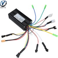 AliExpress Gaqqee 24V 36V 48V 26A 500/750W DC Brushless Motor Controller Sine Wave E-bike Speed Controller for E-Scooter Electric Motorcycle