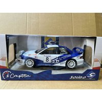 Diecast SOLIDO 1/18 Scale IMPREZA S5 WRC 99 2000 # 8 Racing V7 Alloy Car Model