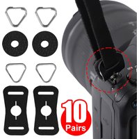 Camera Strap Eyelet Lug Triangle Split Ring Adapter Hook & Leather Protector Cover for Sony for Fujifilm for Canon for Nikon