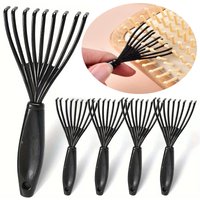 5/3/1pcs Comb Hair Brush Cleaner Plastic Handle Cleaning Brush Remover Embedded Hair Brush Cleaning Tool Comb Cleaning Supplies