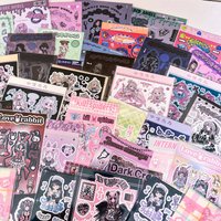 SKYSONIC New Arrival Full Set Decor Stickers Magic Angel Sweet Scrapbooking Lable Idol Kpop Stitionery Laser Sticker Suppliers