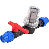 25mm 32mm Watering Tube Irrigation Filter 40/80/100/200 Mesh Filter Joint Garden Irrigation System Tube Connector Strainer