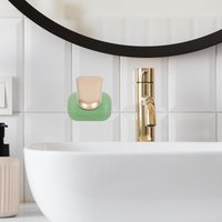 Magnetic Soap Holder Wall Mount Rack Smooth Grinding Non Slip Bathroom Box Suction Shelves Metal Soap Shelf
