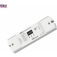 350-1200mA Or 150-500MA 12V-48VDC Constant Current 4CH DALI Dimmer DA4-C(DT6)24V 4 Channel CC Controller Drives LED Chip Lamp