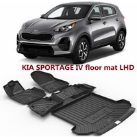 Use for KIA Sportage car carpet Sportage car floor mats Sportage Full Set Trim to Fit For Sportage waterproof floor mats