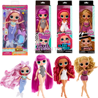 Original LOL Surprise OMG Class Prez Da Boss Roller Chick with Swim Outfit Tweens Mermaid Lola Waves Fashion Doll Girl Gift Toys