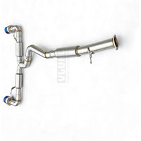 3 Inch Stainless Steel Cat Back Exhaust System High Performance Exhaust Pipe For Toyota GR Yaris 1st Gen 2020-2024