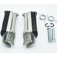 Front Footrest Foot Pegs For Honda CB900 CB919 Hornet 2002-2007 CBF600S 2004-2009 CBF600 Naked 2004-2009 CBF500 2004 2005-2006