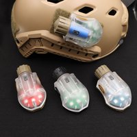 Tactical Fast Helmet Light ELEMENT MANTA STROBE Version Waterproof Survival Infrared Magic Red Green Blue Strobe Light
