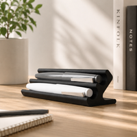 3D Printing Modern Minimalist Style Double Layer Pen Holder Creative Office Desktop Pen Stand Ornaments Desk Dec Gift