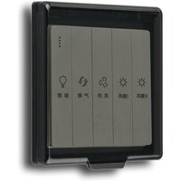 1Pc Plastic Socket Waterproof Box Wall-mounted Splash-Proof Box Switch Protective Cover Practical Bathroom Electric Plug Cover