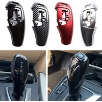 Car Gear Shift Lever Knob Cover LHD RHD ABS Gloss Black For BMW 3 4 5 6 7 Series F30 F31 F35 F11 F18 F10 F25 F06 F07 F32 F02