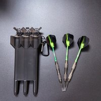 New 3 pcs professional dart 20g carved dart and dart carrying box suitable for competition and training