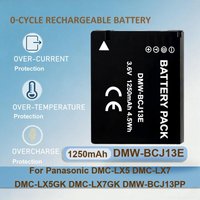 Battery For Panasonic DMC-LX5 DMC-LX7 DMC-LX5GK DMC-LX7GK DMW-BCJ13PP DMC FZ7 FZ8 FZ18 FZ28 FZ30 FZ35 FZ38 FZ50 DMC-3D1 DMC-TZ7