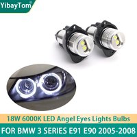 2x canbus 18w LED engels augen Markierung lampen Glühbirnen fehlerfrei weiß/rot/blau für bmw e90 e91 3 series 325i 328i 335i 2010-2015