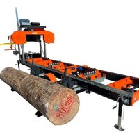 Fully-hydraulic Log System Sawmill Hydraulic Log Loader, Hydraulic Rotation Clamp, Hydraulic Side Support Band Sawmills
