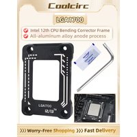 Coolcirc LGA1700/1800 CPU Bending Correction Bracket (Aluminum Alloy) for Intel 12th/13th Gen Processors
