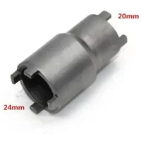 AliExpress 1pcs 20-24mm for GY6 50 CG125 JH70 Dirt Bike Motorcycle Repair Tools Spanner Tool Double-Headed Clutch Lock Nut Wrench
