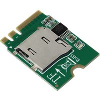 M.2 A E key to Micro SD/SDHC/TF supports hot-swappable card reader, Mini PC/laptop/industrial USB3.0 adapter