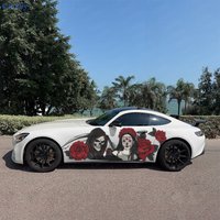 2pcs The Grim Couple Car Sticker Full Body Decal Decoration Scratches Protect Car Sticker Waterproof Car Vinyl Wraps