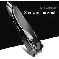 Anti Splash Nail Clipper with Nail Catcher Stainless Steel Fingernails Toenails Cutter Nail Trimmer Manicure Tools Hand Tools