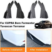 Car Rear Bumper Spoiler Lip Diffuser Side Skirt Splitter Wrap Angle Anti-Crash For CUPRA Born Formentor Tavascan Terramar