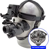 IREEDA PVS 14 NVM Night Vision Monocular with IIT Gen2+ Pvs-14 Night Vision Housing with Green and White Phosphor Lightweight
