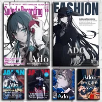 Singer Ado Poster HD art wall waterproof home living room bedroom bar aesthetic decoration