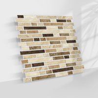 Brown marble texture decorative wall sticker, used for living room, bedroom, kitchen wall decoration and home decoration