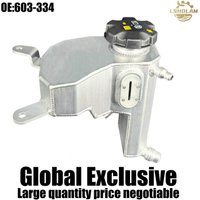 Aluminum Engine Coolant Reservoir Tank with Sensor & Cap, Fits BMW 1/3 Series X1 Z4 2005-2016, Replace 17137567462 / 603-334