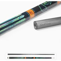 DAVID LOMAN Phantom; Black Whirlwind; Aurora; Flame Carbon Fiber Pool Cue 58 Inches, 19oz(Weight can be adjusted)