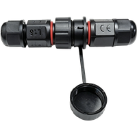 IP68 Waterproof Electrical Connector ROHS Certified Dust Proof Flame Retardant Anti Corrosion Underground Install For CCTV Camer