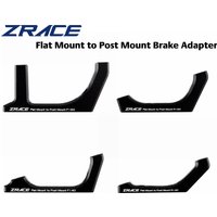 ZRACE Flat to Post Mount Brake Adapter, Front and Rear, 140mm / 160mm