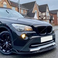 For BMW X1 E84 2009-2012 Pre-Lci Front Bumper Lip Spoiler Splitter Diffuser X1 18i 18d 20d 28i 25i Non M Sport Bodykits Tuning