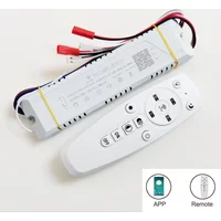 2.4G Intelligent LED driver APP remote control power supply dimming&color-changeable transformer connect to LED tape 12W-240W