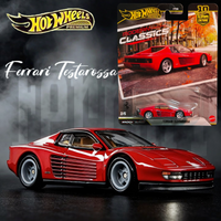 Brand New Ferrari Testarossa 2026 Hot Wheels Premium FPY86-S Modern Classics 1:64 Diecast Car Model Hot Selling Collector Gift