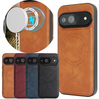 Wireless Charging PU Leather Case for For Google Pixel 11 10 10Pro 10A 9 9Pro 9A 8 8Pro 8A Pro XL ProXL Magnetic Phone Cover