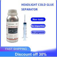 500ml Car Headlight Disassembly Liquid Cars Light Cold Glue Separation Tools Lamp Refurbished Kit Sealant Car Accessories