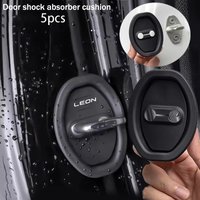5-piece LEON car door lock protection cover, stylish design, reduces door closing noise, beautiful car