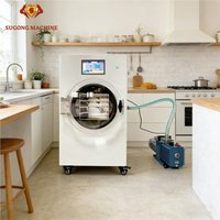 SUGONG Vacuum Fruit Freeze Dryer Lyophilizer Small Health Pet Food Freeze Dryers Machines Home For Vegetable Not Dehydrator