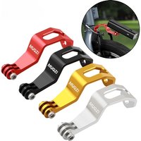 Bicycle Front Light Mount Bracket Aluminum Alloy Bike Headlight Mount Folding Bike Fork Mount for Flashlight Sport Camera